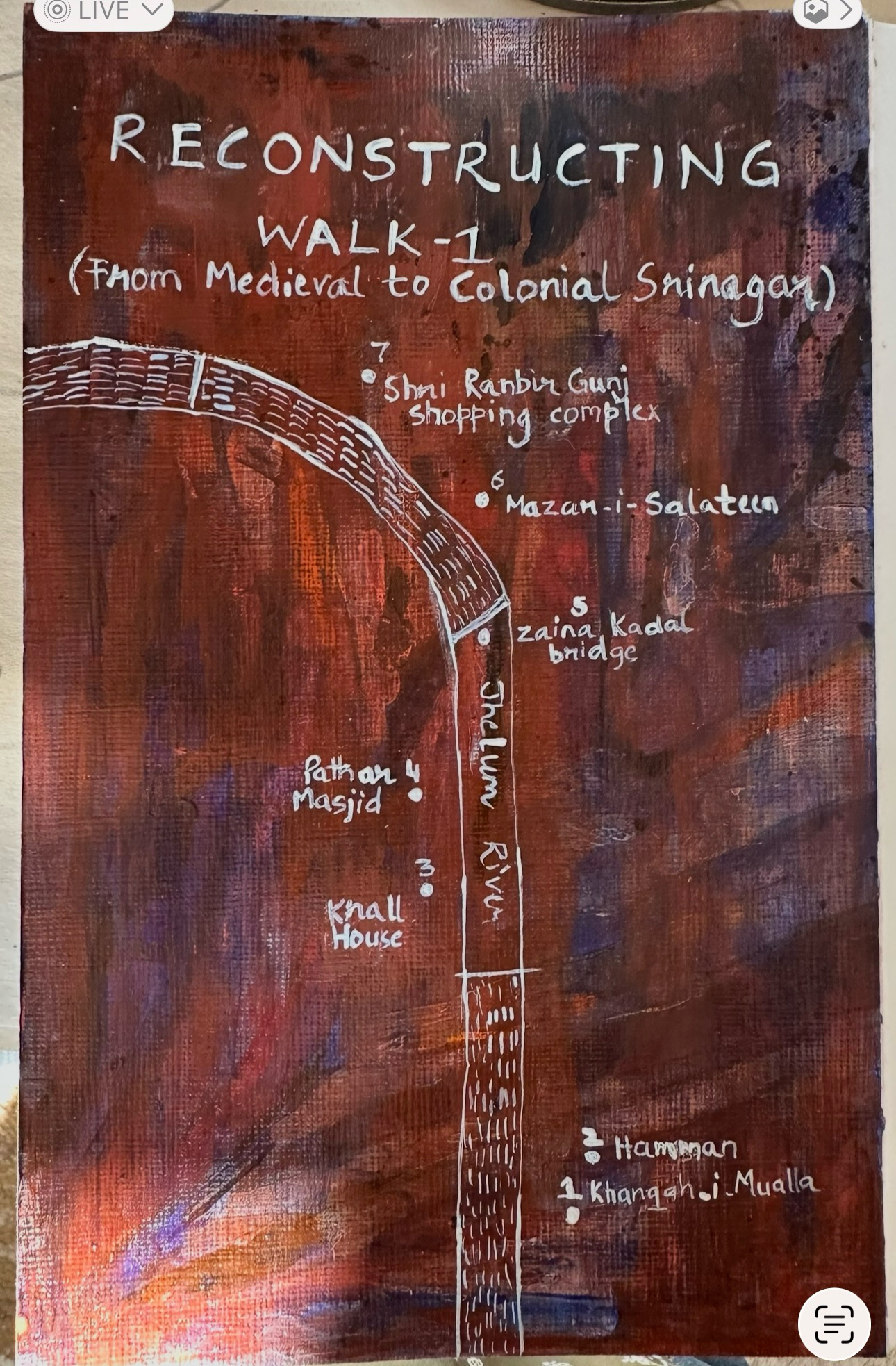 Reconstructing Walk 1