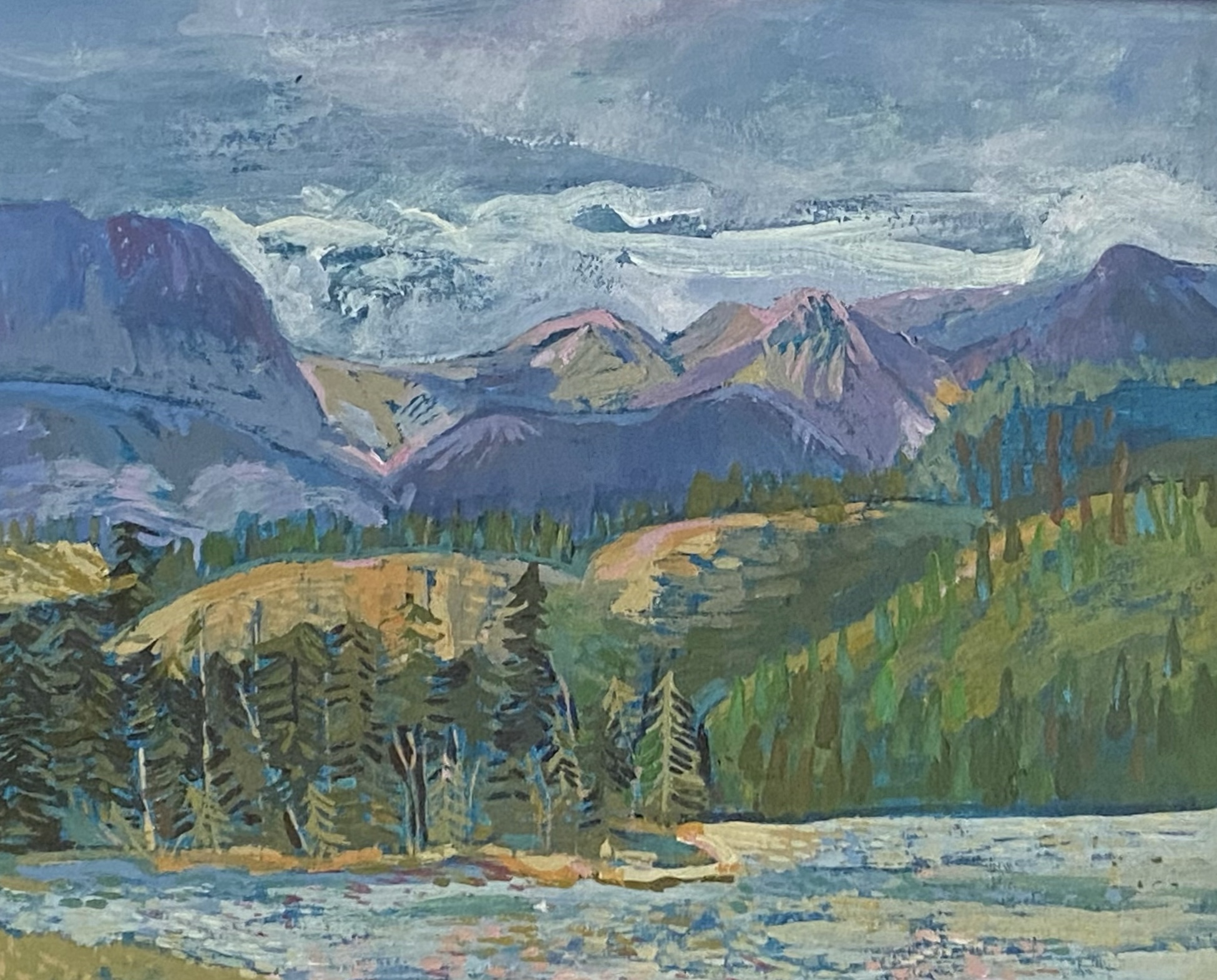 Alberta landscape- XXI