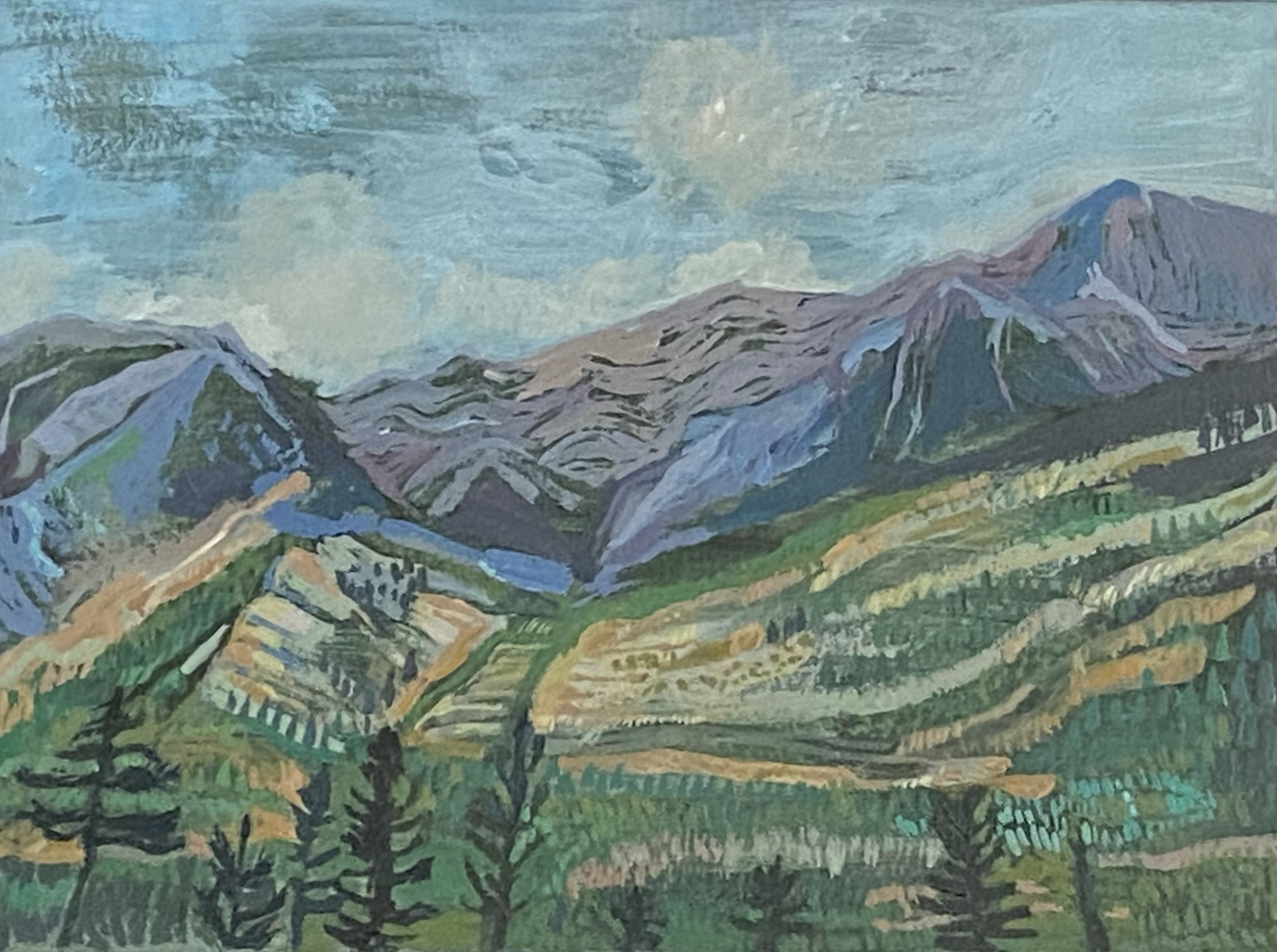 Alberta landscape- XXXII